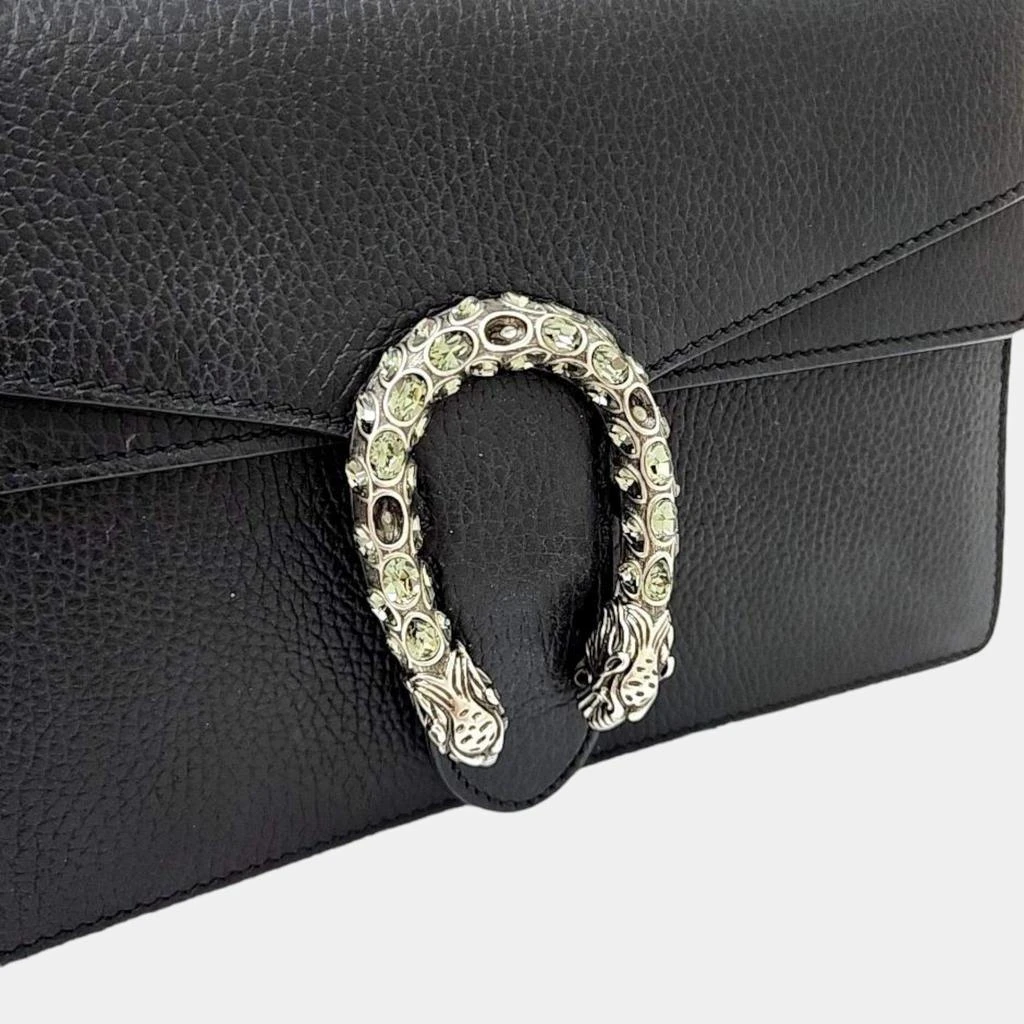 Gucci Gucci Black Leather Dionysus Shoulder Bag 3