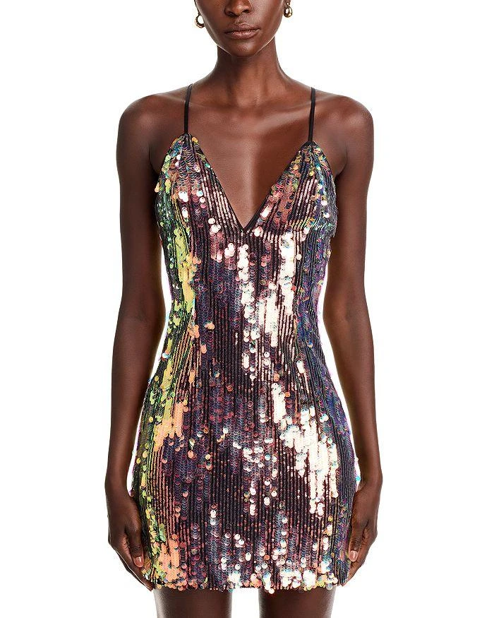 Ramy Brook Emerald Embellished Mini Dress - Exclusive 7