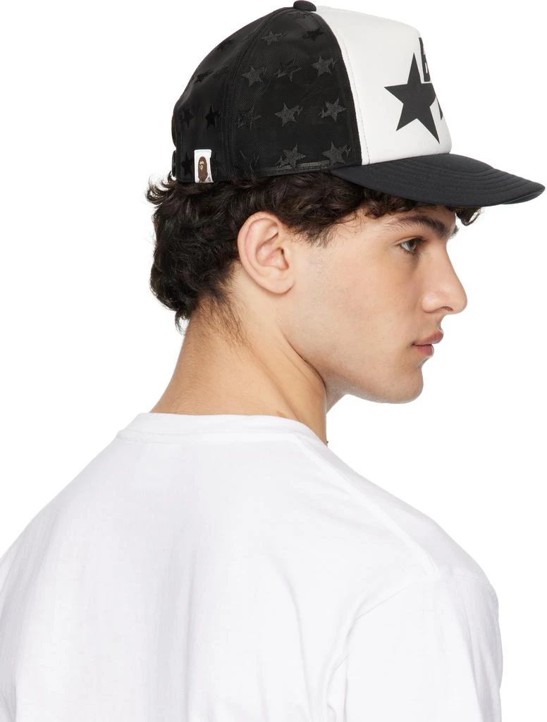 Bape White & Black STA Mesh Cap 3