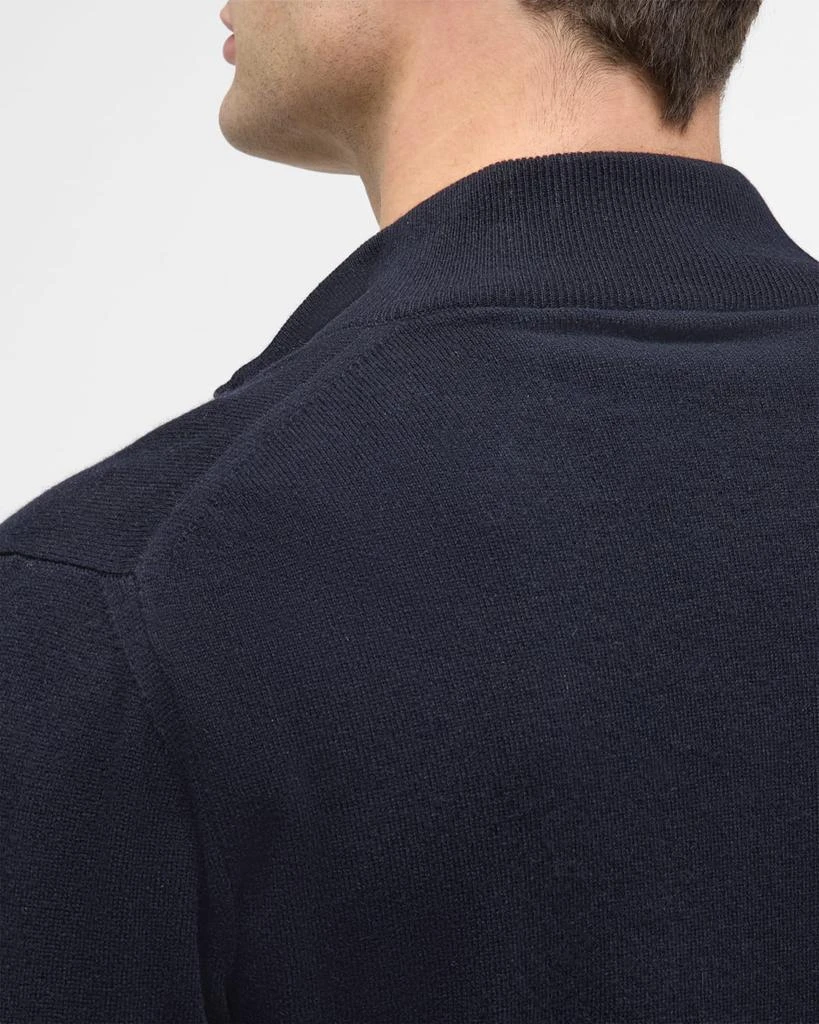Kiton Men's Cashmere Quarter-Zip Sweater 5