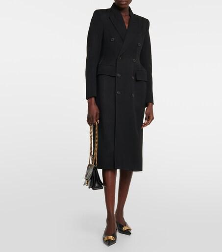 Balenciaga Square Knife BB slingback mules - Slippers - Free