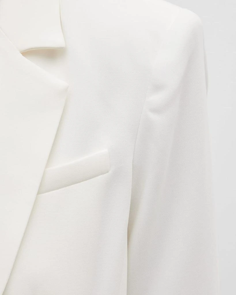 Cinq a Sept Khloe Crepe 3/4-Sleeve Blazer 5
