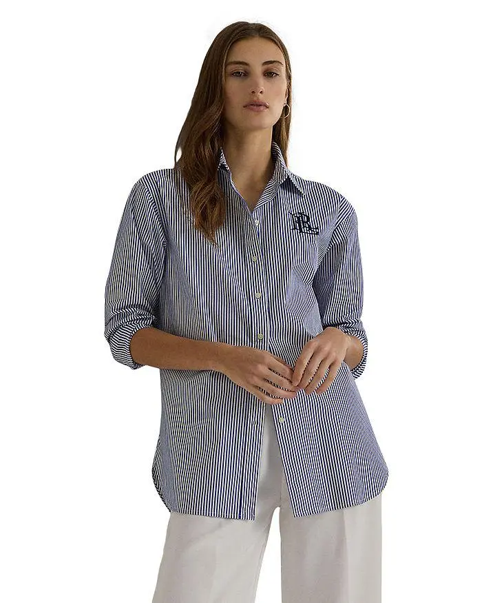 Ralph Lauren Striped Button Front Shirt