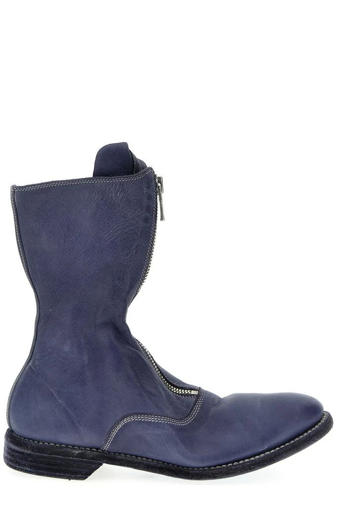 guidi Guidi 310 Horse Zip Detailed Ankle Boots 1