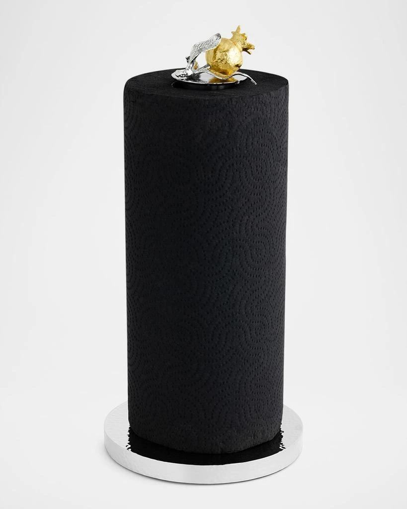 Michael Aram Pomegranate Silver & Gold Paper Towel Holder 2