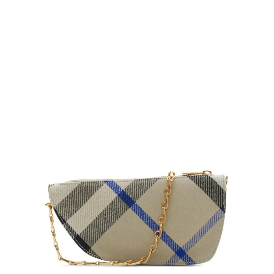 Burberry Shield Check-Pattern Mini Bag 2