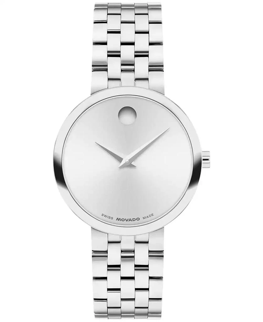 Movado Women's Museum Classic Swiss Quartz Stainless-Steel Watch, 29.5mm 1