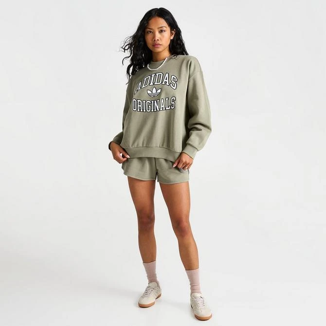 Adidas Women's adidas Originals Collegiate Crewneck Sweatshirt 2