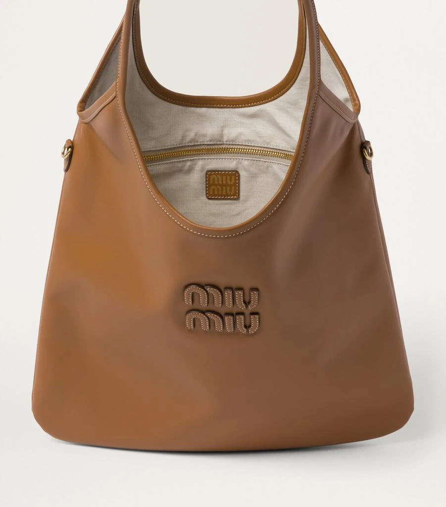 Miu Miu Leather Ivy Tote Bag 5