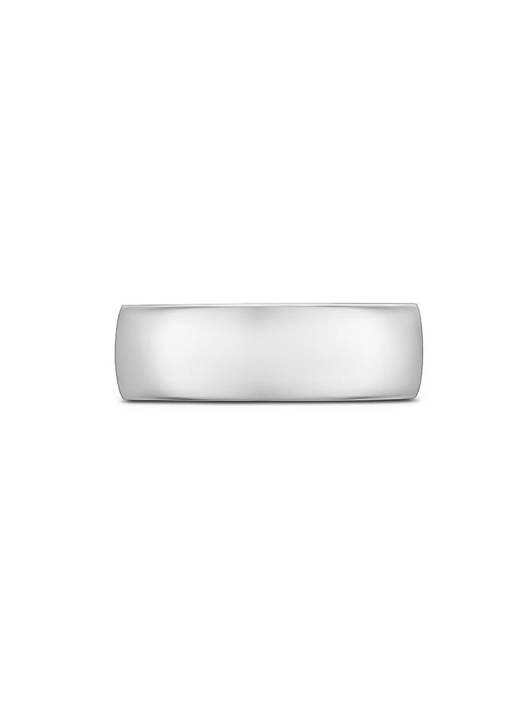 David Yurman Streamline Band Ring in Platinum, 8MM 3