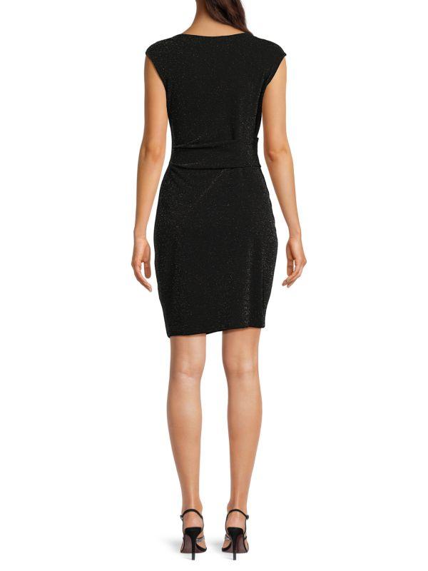 TASH + SOPHIE Shimmer Bodycon Mini Dress