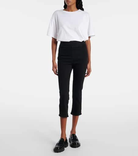 FRAME Jetset cotton-blend capri pants 5