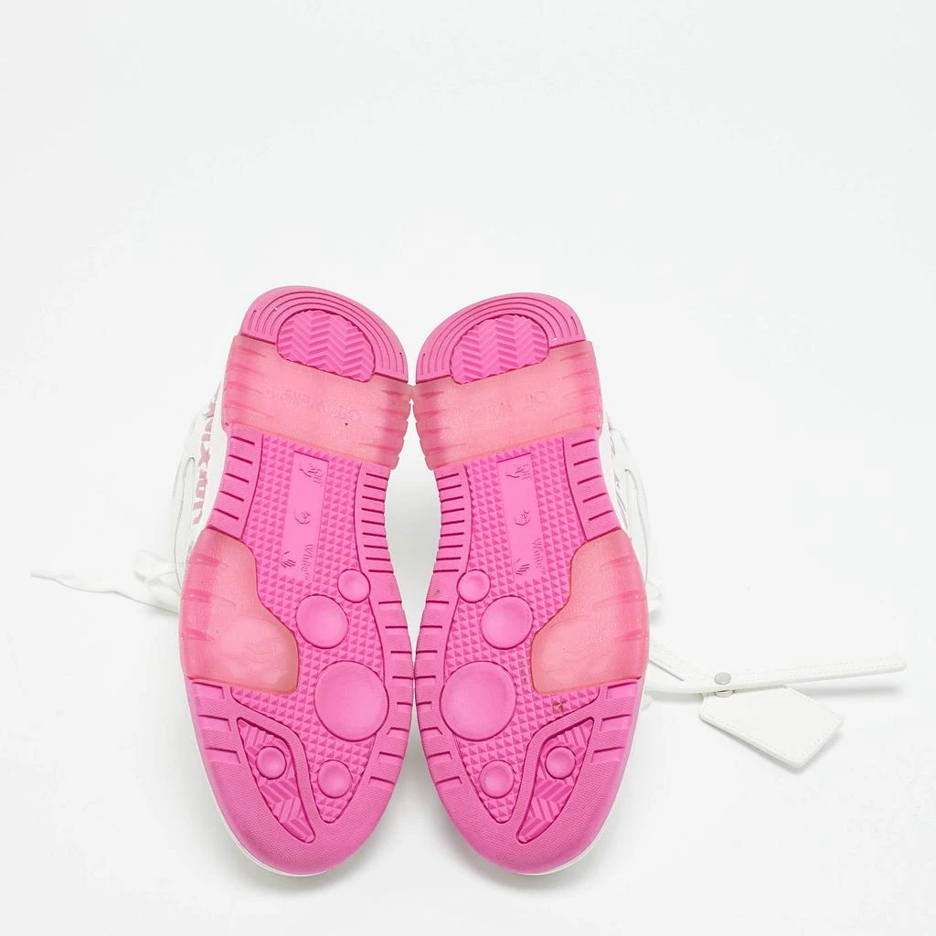 Off-White Off-White White Leather Out Of Office Sneakers Size 38 6
