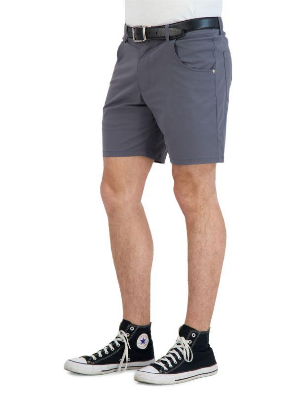 Levinas Performance Tech Stretch Denim Shorts