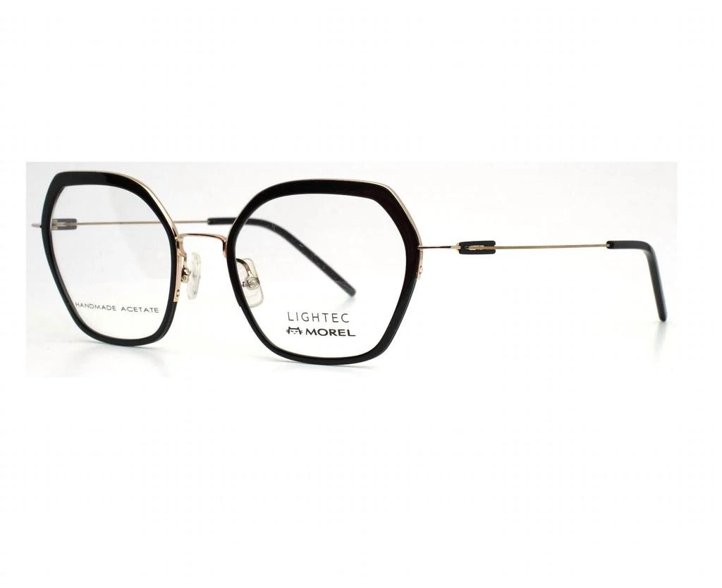 Morel Women
s 30182L Square Eyeglasses In Black Gold