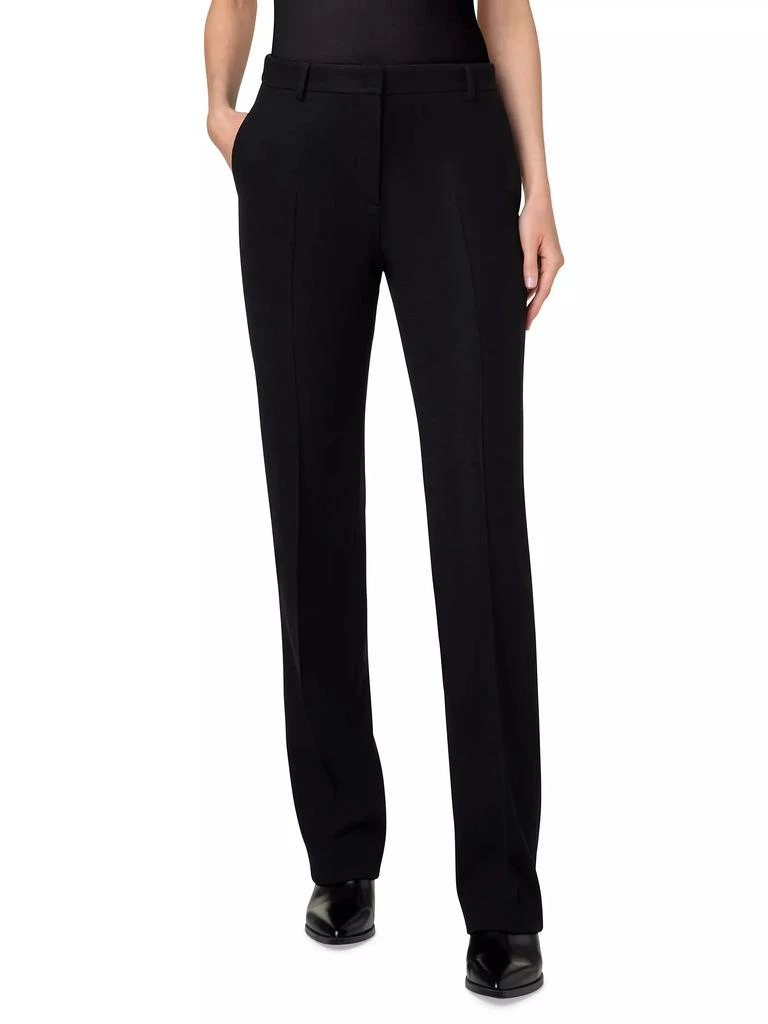 Akris Mikko Wool Jersey Slim Pants 2