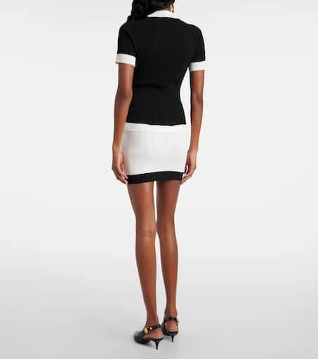 Balmain Ribbed-knit top 3