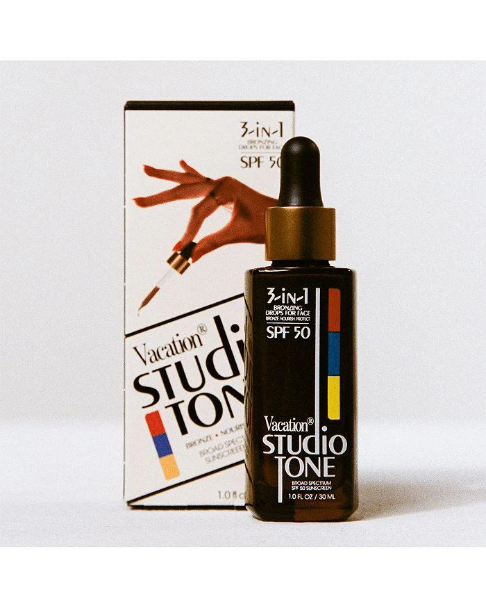 Vacation Studio Tone SPF 50 Bronzing Drops for Face 1 oz. 2