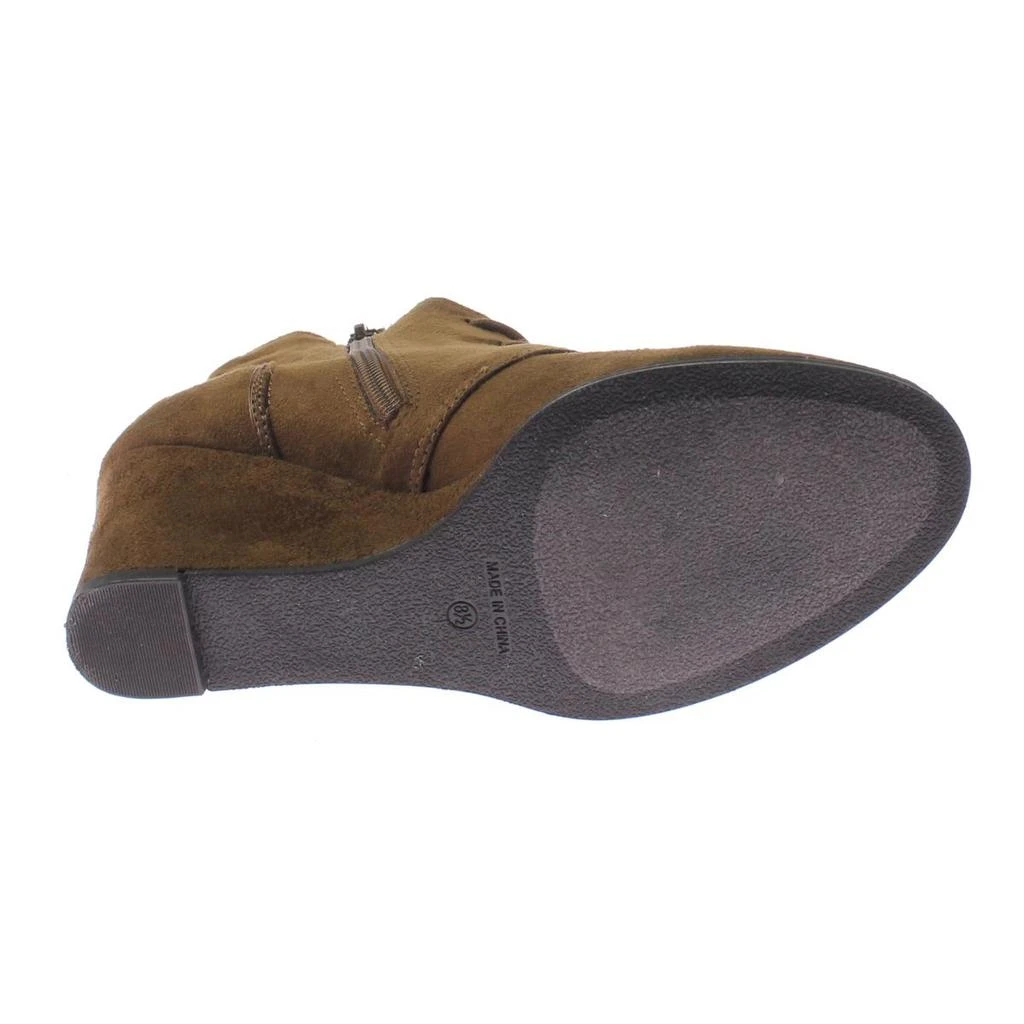 American Rag Baylie Womens Faux Suede Ankle Wedge Boots 2