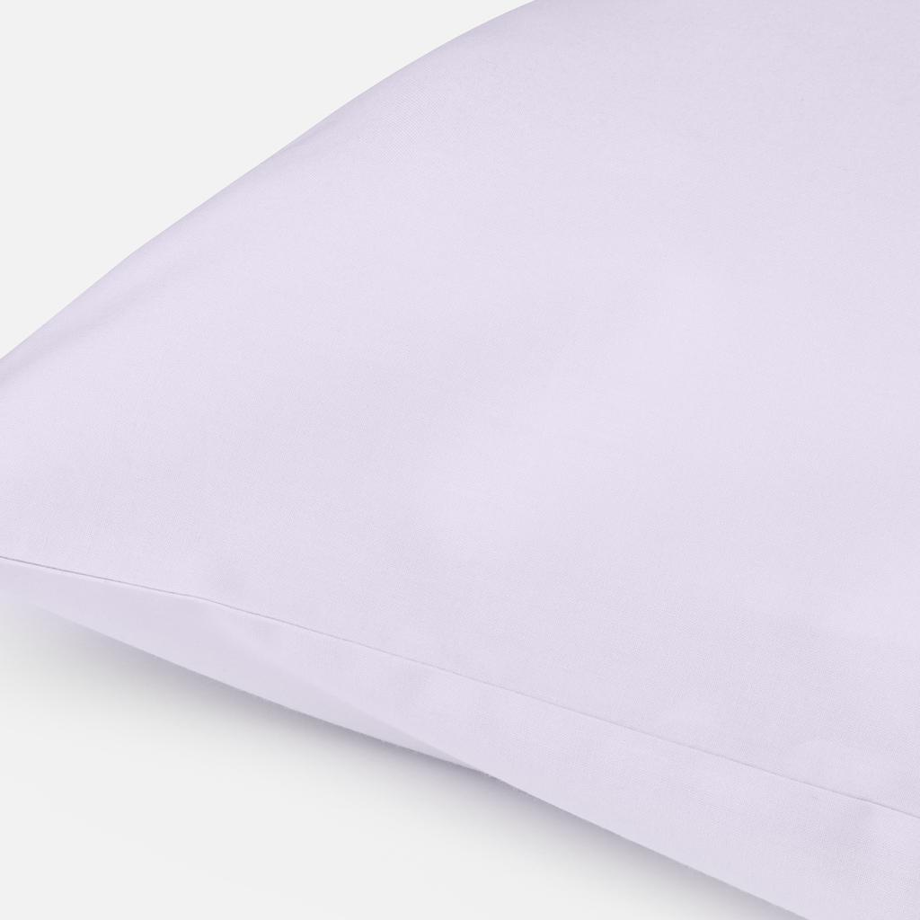 ïn home ïn home 200 Thread Count 100% Organic Cotton Pillowcase Pair - Lilac