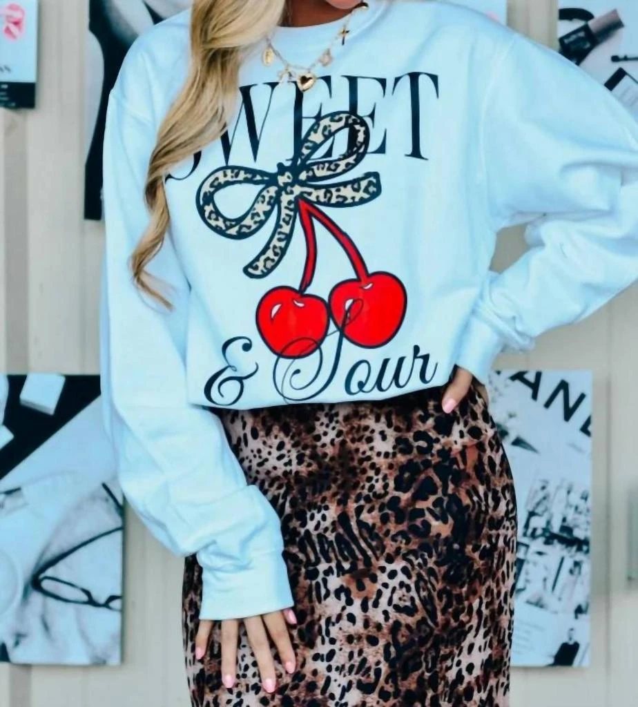 SOUTHERN BLISS Southern Bliss - Sweet And Sour Sweatshirt 1