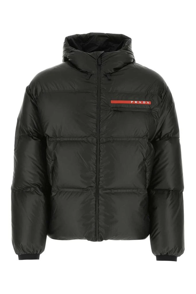 Prada Prada Logo-Detailed ZIp-Up Padded Jacket 1