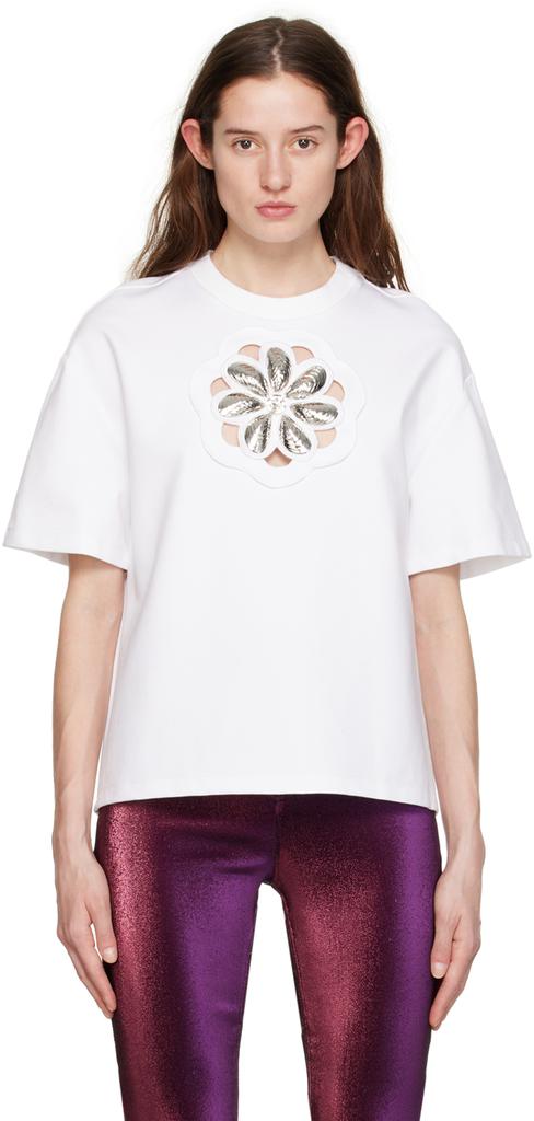 【関税込み】AREA ホワイト Crystal Watermelon Cup Tシャツ AREA White Crystal Watermelon Cup T-Shirt - T-Shirts