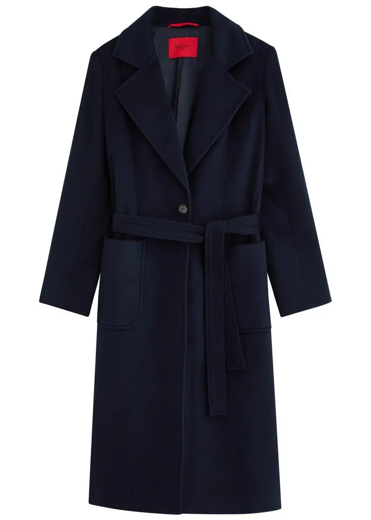 MAX&Co KIDS Belted wool coat