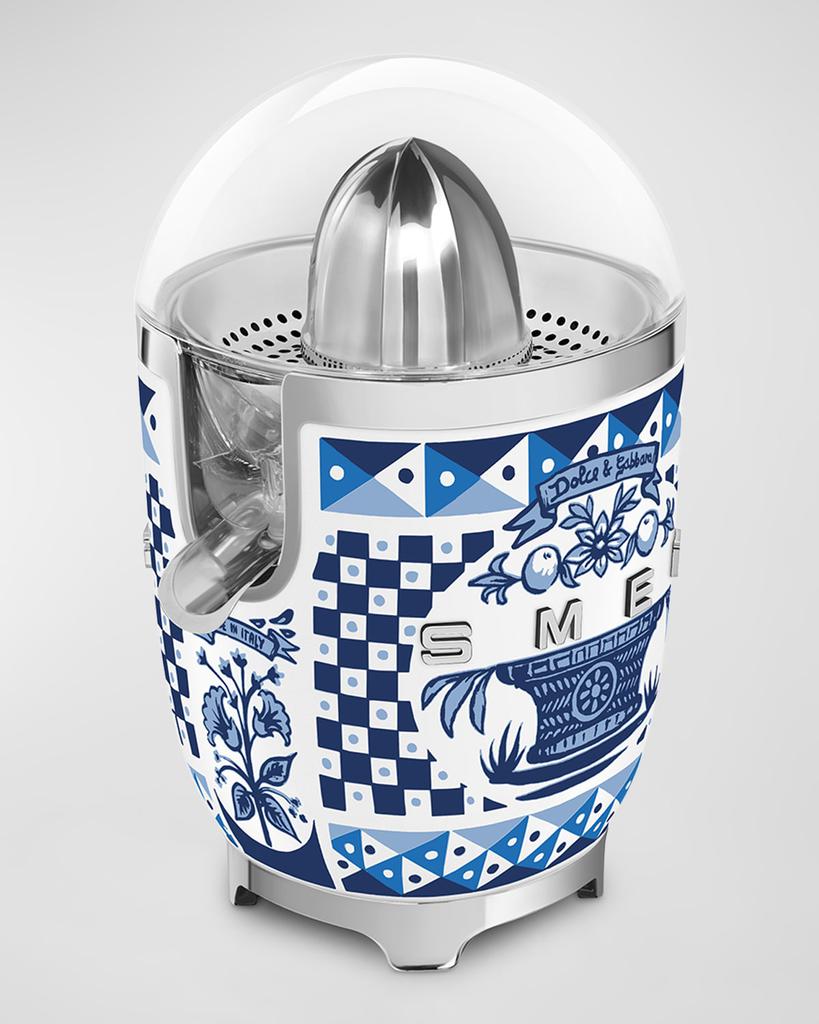 Smeg x Dolce&Gabbana Blu Mediterraneo Citrus Juicer