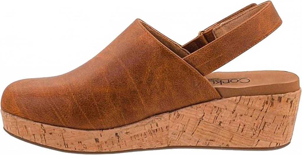 Corkys Footwear Women's Low Temps Wedge In Rust