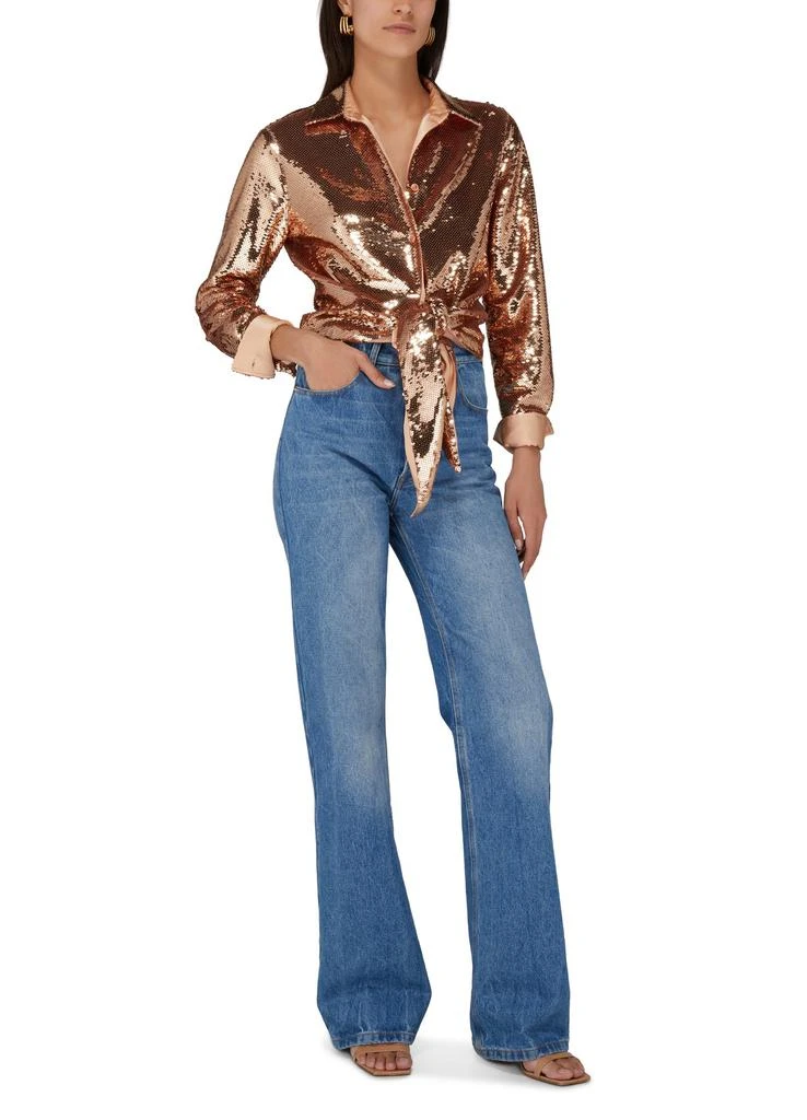 Tom Ford Sequin long-sleeve shirt 2