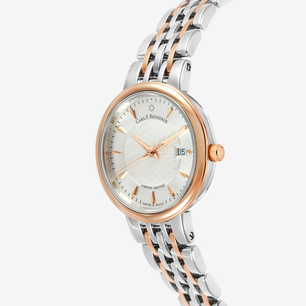 Carl F. Bucherer Carl F. Bucherer Adamavi Date 18K Rose Gold & Stainless Steel Limited Edition Quartz Women's Watch 00.10315.07.13.98 2