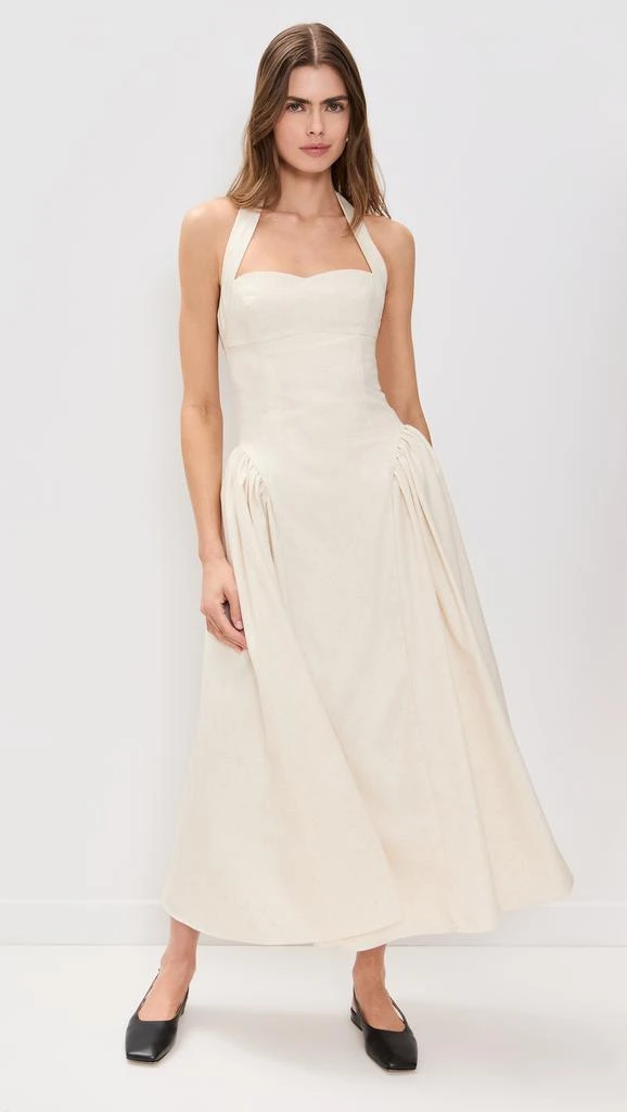 Line & Dot Greta Halter Maxi Dress 1