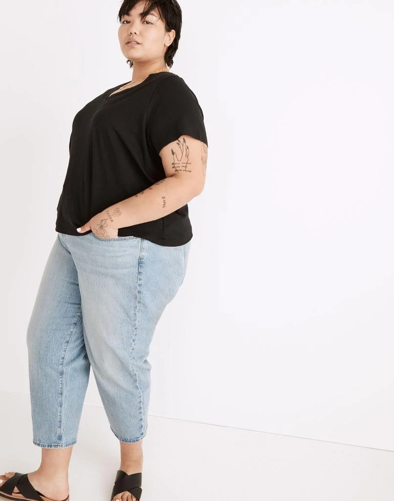 Madewell Plus Whisper Cotton V-Neck Tee 1
