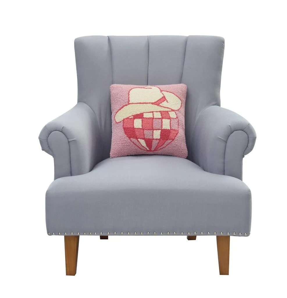 Peking Handicraft Peking Handicraft - Cowboy Disco Ball Hook Pillow 3