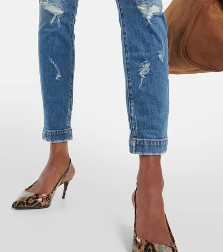 Dolce 
Gabbana Distressed skinny jeans 5