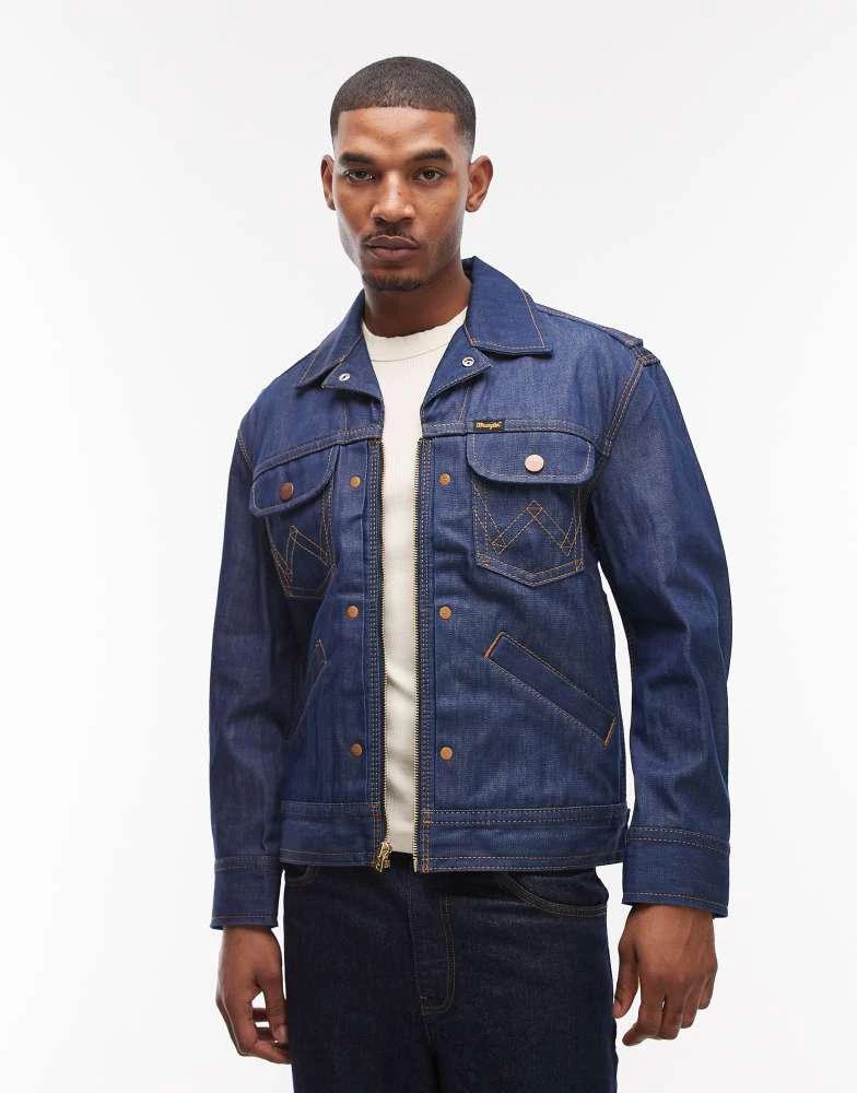 Wrangler Wrangler jacket in raw denim