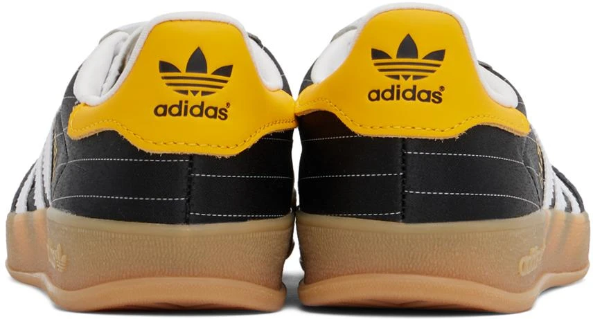 Adidas Black & White Gazelle Indoor Sneakers 2