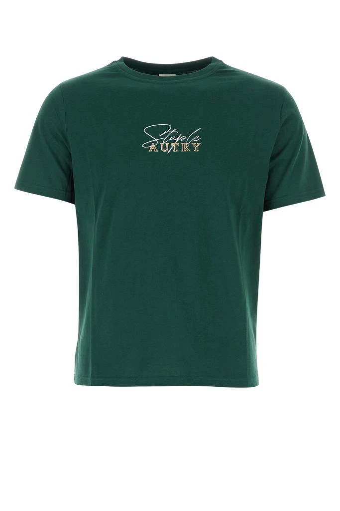 Autry Bottle green cotton Autry X Jeff Staple t-shirt 1