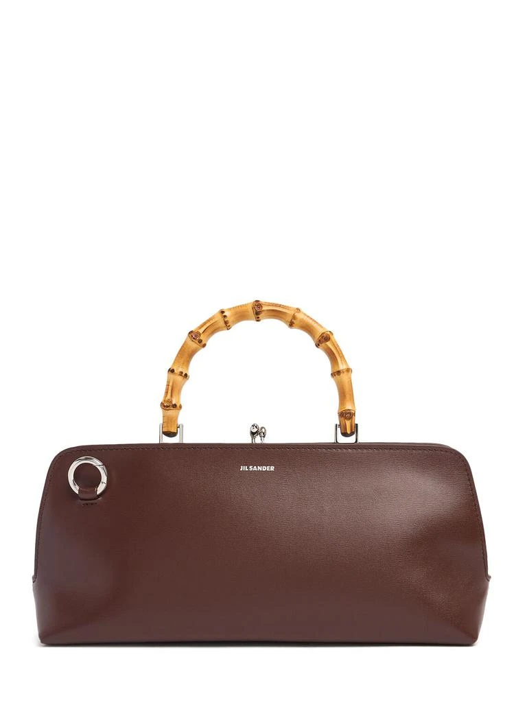 Jil Sander Small Goji Bamboo Palmellato Leather Bag 1