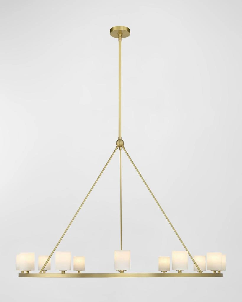 Crystorama Aragon 47" Round 12-Light Chandelier 3