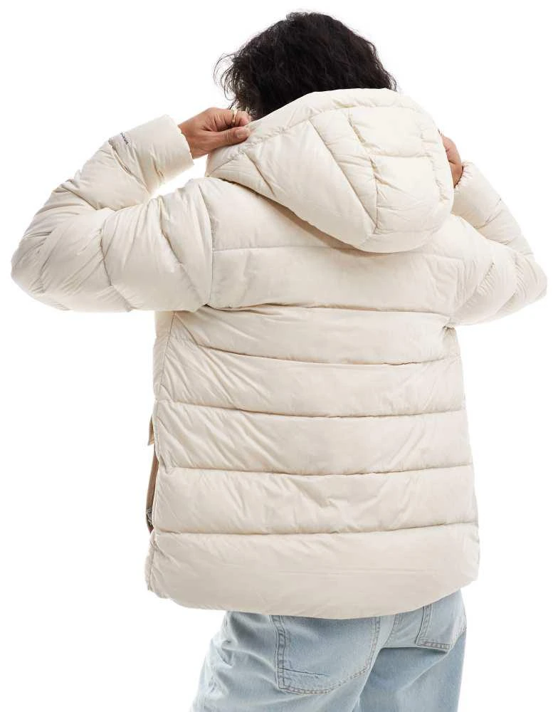 Columbia Columbia Harmony Falls hooded down jacket in dark stone 4