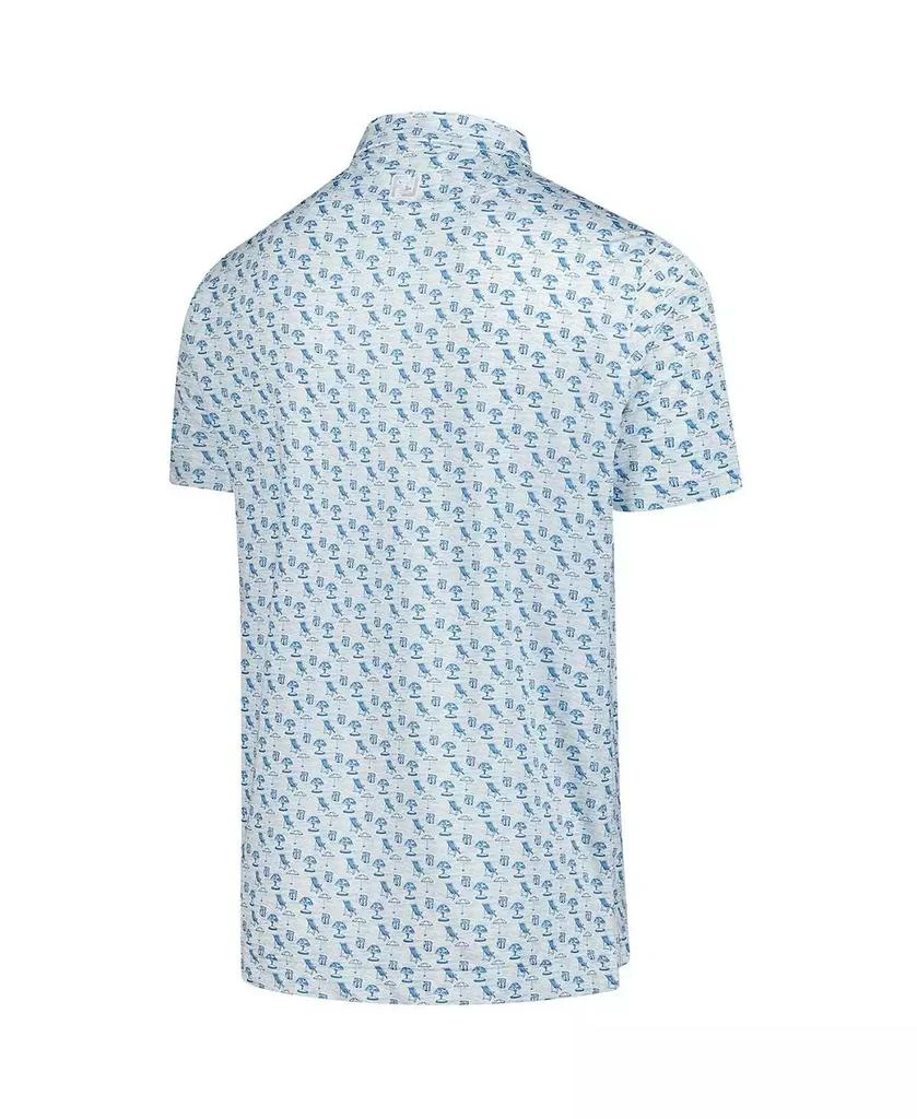 FootJoy Men's White THE PLAYERS ProDry All Over Print Polo Shirt 3