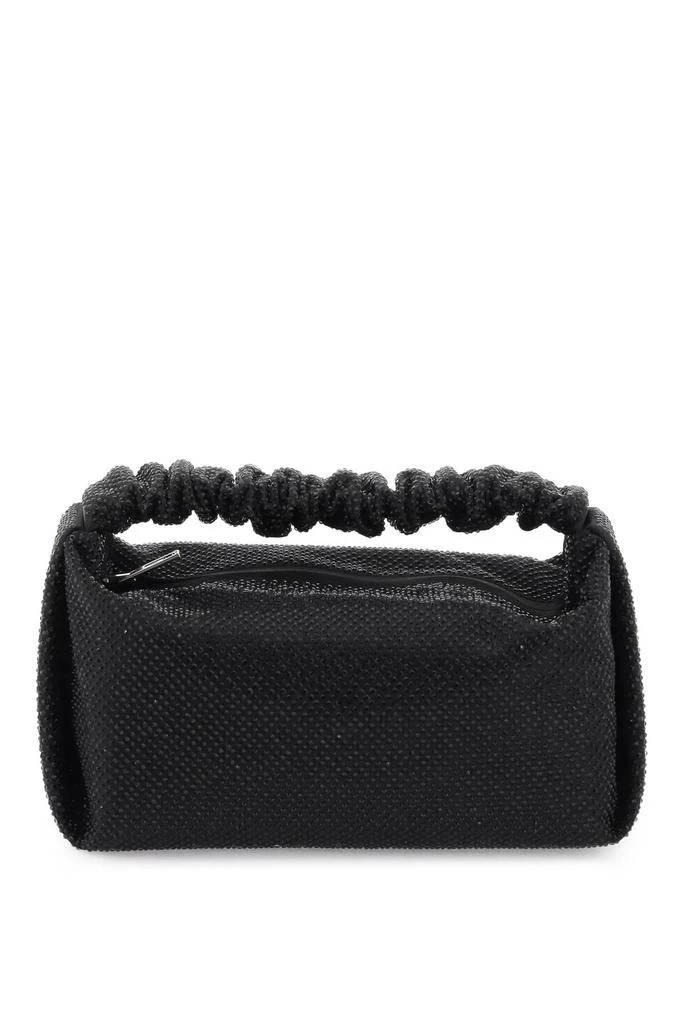 ALEXANDER WANG scrunchie mini bag with crystals 1