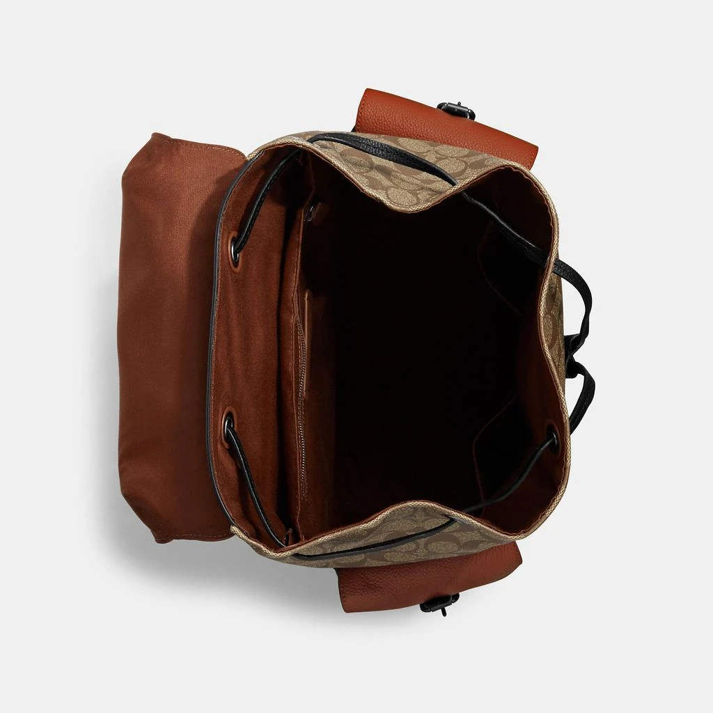 Coach Coach Outlet Hudson Backpack In Colorblock Signature Canvas 3