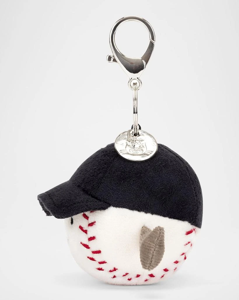 Jellycat Amuseables Sports Baseball Bag Charm 4