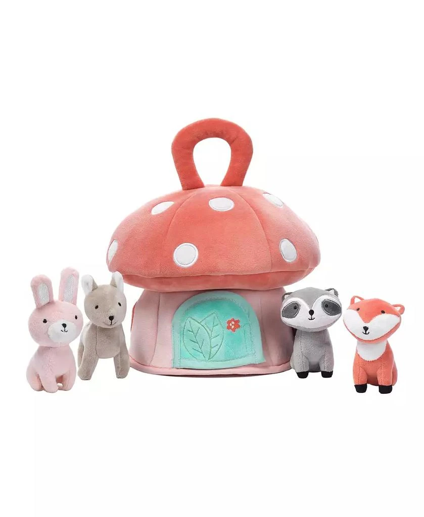 Lambs 
Ivy Interactive Plush Mushroom House with Stuffed Animal Toys 5