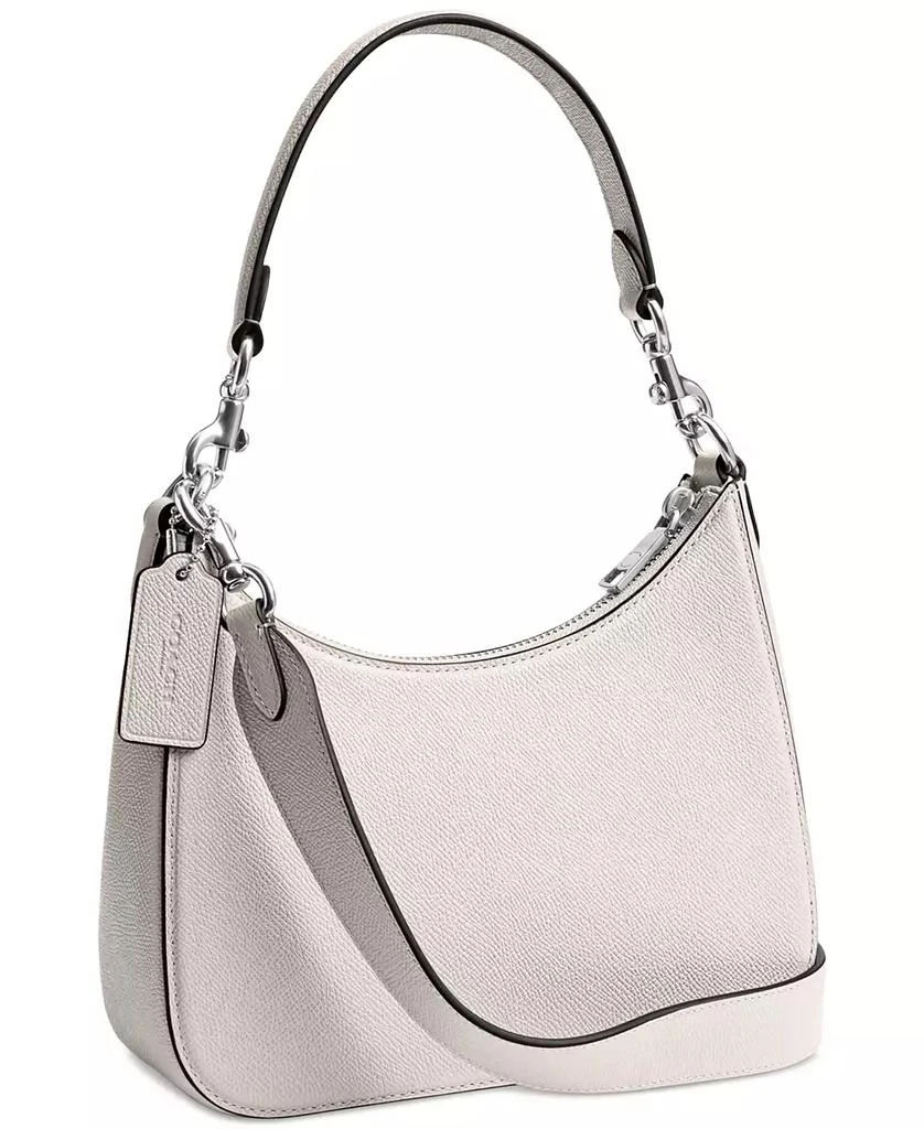 COACH Small Crossgrain Leather Hobo Crossbody Bag 4