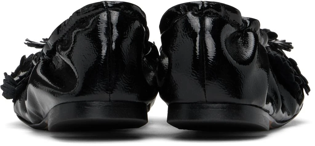 CECILIE BAHNSEN Black Orbella Ballerina Flats 2