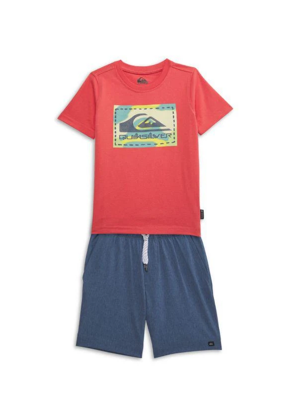 Quiksilver Baby Boy's & Little Boy's 2-Piece Shirt & Shorts Set 1